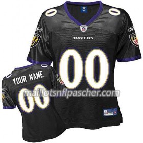 Maillot Baltimore Ravens Custom Noir - Femme